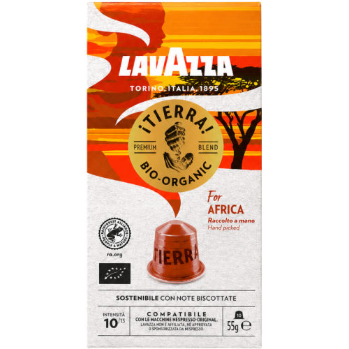 Кафе капсули Lavazza Tierra Bio, 10бр. Nespresso