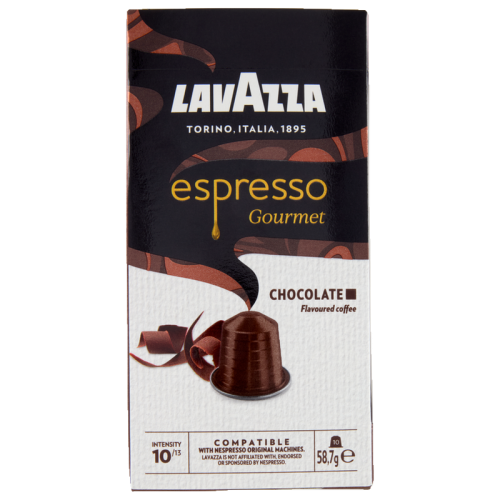 Кафе капсули Lavazza Gourmet Chocolate, съвместими с Nespresso,10бр.