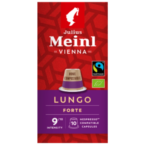 Кафе капсули Julius Meinl Lungo Forte съвместими с Nespresso,10бр.