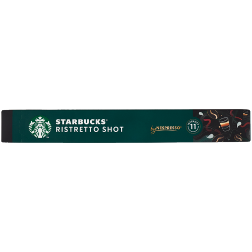 Кафе капсули Starbucks Ristretto Shot за Nespresso Original, кутия с 10 алуминиеви капсули, 57 г