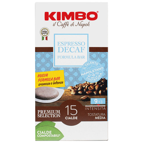 КАФЕ ДОЗИ KIMBO DECAFFEIN 15 ДОЗИ