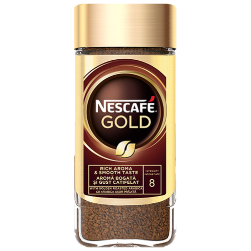 Разтворимо кафе NESCAFÉ Gold в стъклен буркан, 100 г