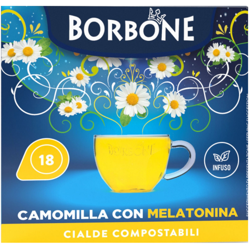 Чай дози лайка с мелатонин Caffè Borbone E.S.E. 44 мм, 18 бр.