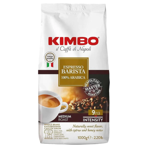 Kimbo Espresso Barista — кафе на зърна, 100% Арабика, 1 кг