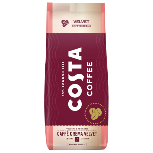 Кафе на зърна Costa Caffe Crema Velvet 1 кг