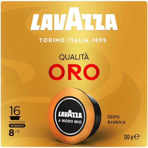Кафе капсули Lavazza A Modo Mio Qualità Oro, 16 бр.