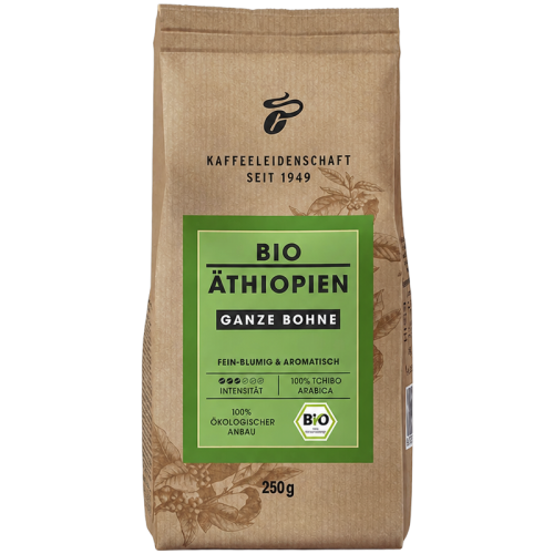 Кафе на зърна Tchibo Bio Äthiopien, 250 г