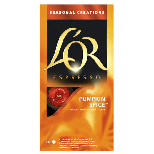 Кафе капсули L’OR Pumpkin Spice за Nespresso Original, 10 бр.