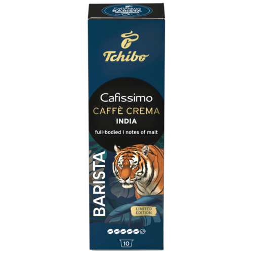 Кафе капсули Tchibo Cafissimo BARISTA Caffè Crema India, 10 бр.